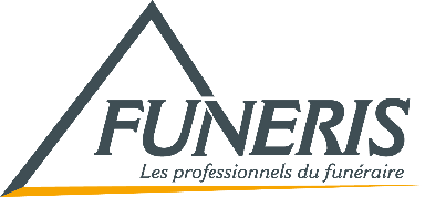 Pompes Funebres Poidevin Chambre Funeraire A Beaussais Sur Mer FUNERIS Logo Gris 2x